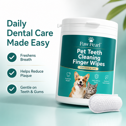 PawPearl™ Dental Finger Wipes